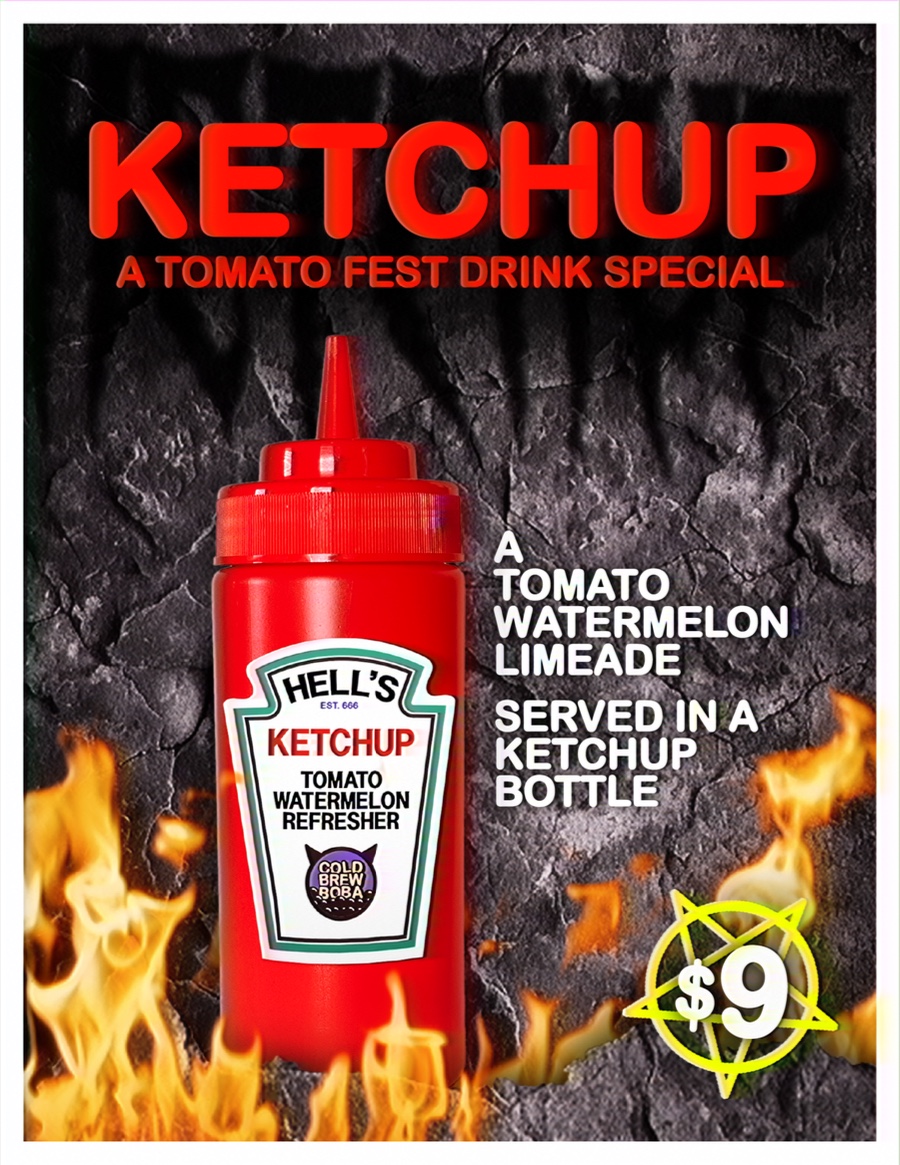 Ketchup — Tomato Fest watermelon limeade special