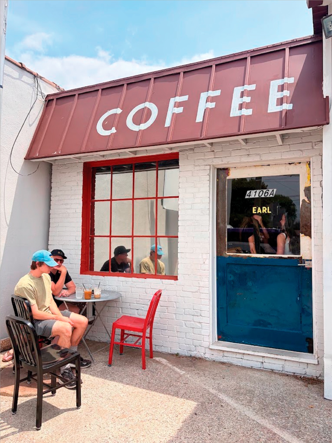 Earl storefront — COFFEE